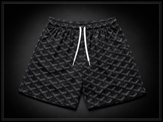 Premium Unisex Branded Designer Mesh Shorts | Men's & Women's Athletic Shorts