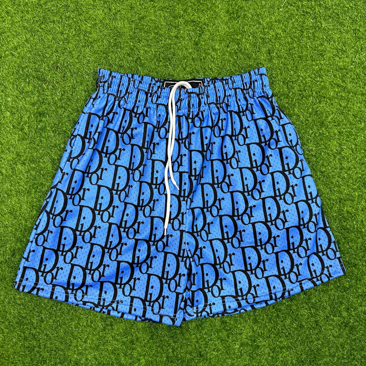 Sky Blue  Mesh Shorts – Unisex Streetwear Edition